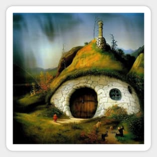 Rembrandt x The Shire Bag End Sticker